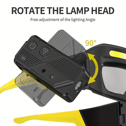 LED headlamp for camping and hiking outdoor activities
