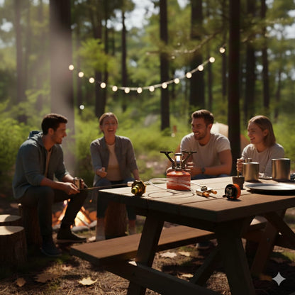 3-in-1 Camping Gas Refill Tool for Flat and Long Canisters